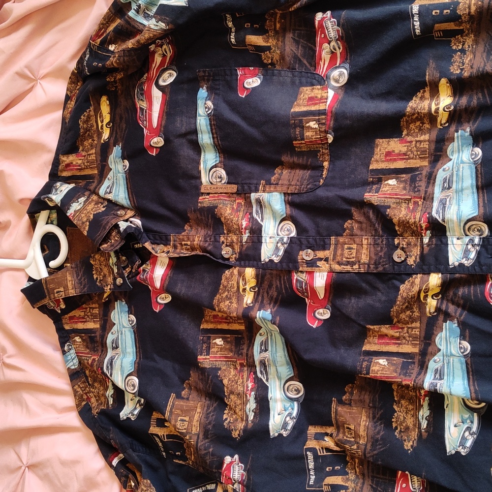 Men's size XLClearwater cars dress shirt